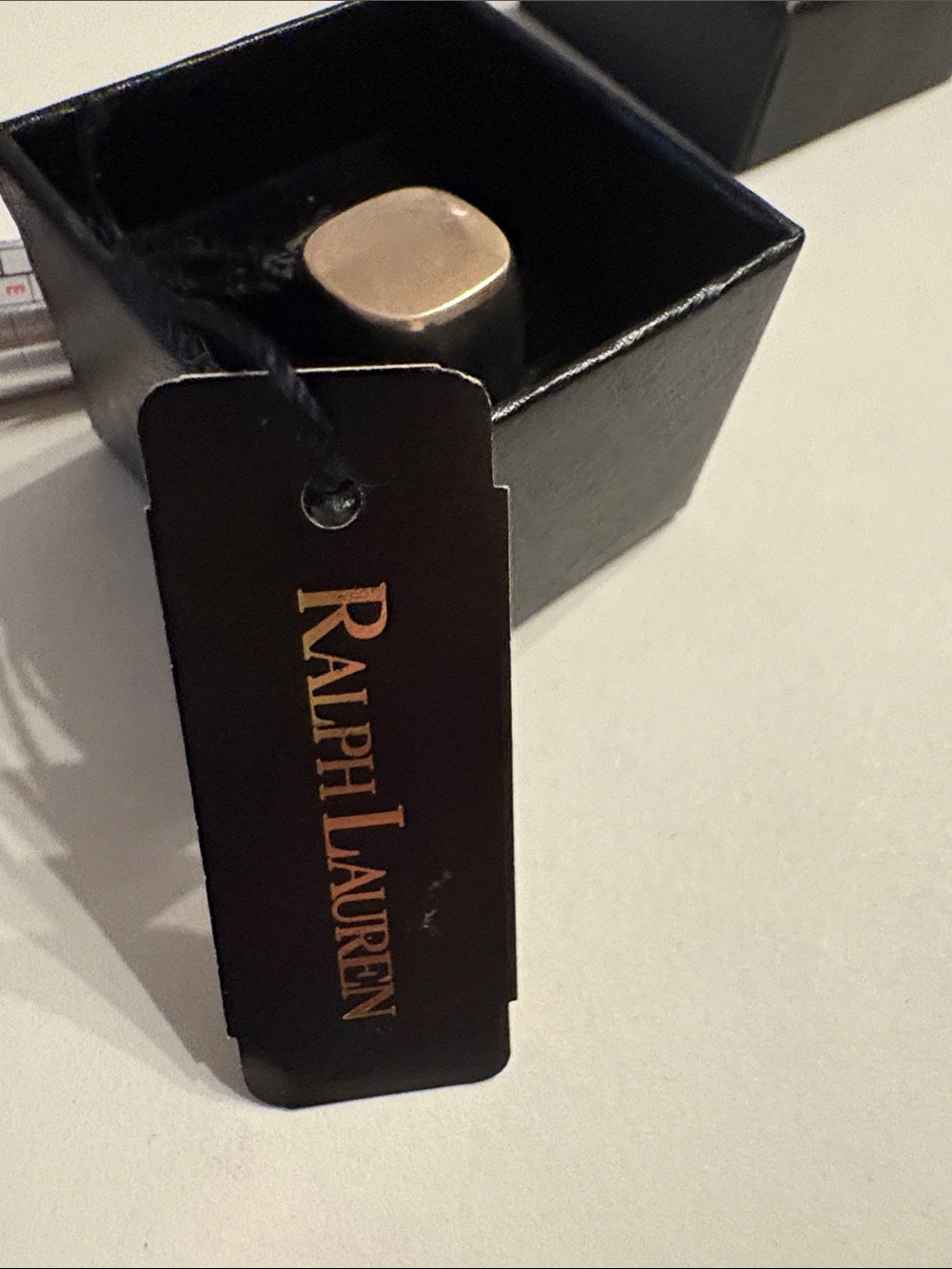 Ralph Lauren Sterling Silver Signet Ring - Picture 5 of 6